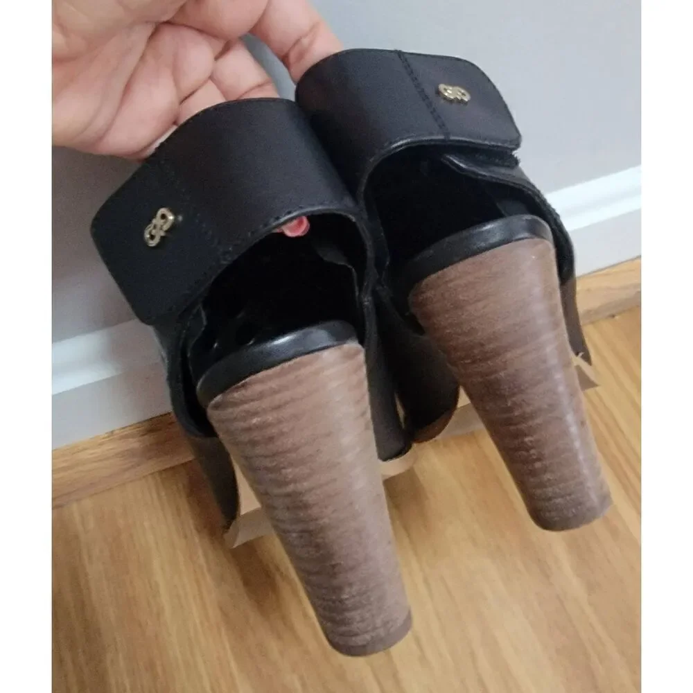 Cole Haan Peep Toe Leather Bootie 6.5